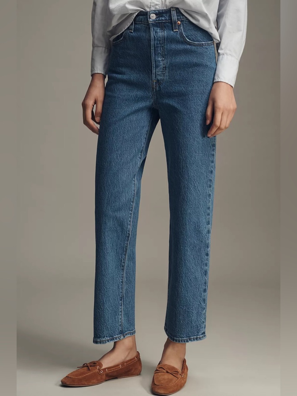 Levi’s Ribcage Straight Jeans // Size 28